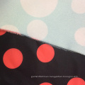 Polka Dots impreso poliester Autume/invierno ropa tejidos